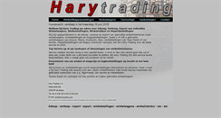 Desktop Screenshot of harytrading.com